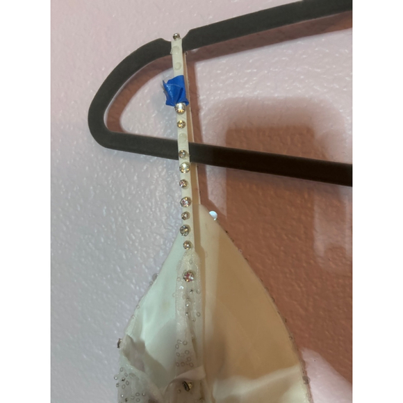 Mac Duggal White Sequin Gown - Picture 8 of 11